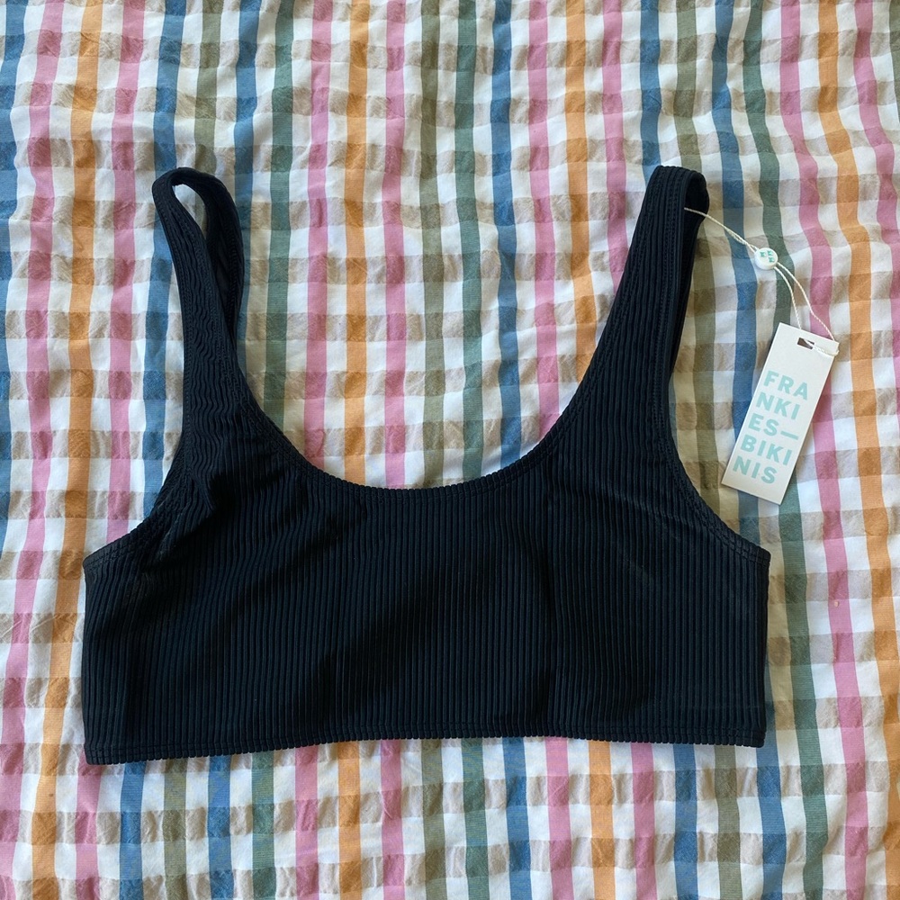 Scoop Neck Bikini Top